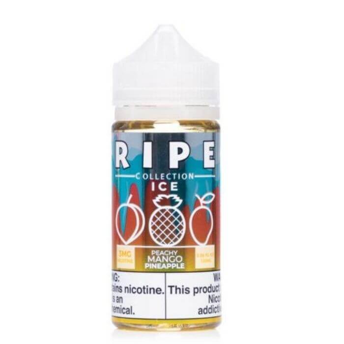 Peachy Mango Pineapple On Ice E Liquid By Ripe E Liquid