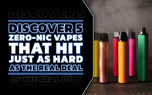 4 Mouth-Watering Nicotine Free Disposable Vape Pens That Are Just as Good as the Real Thing