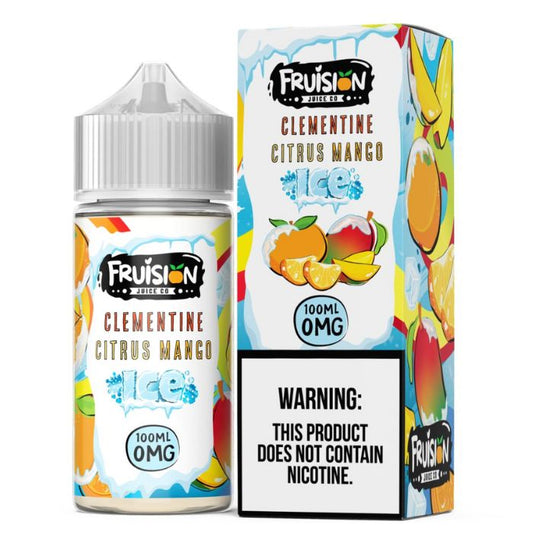 0MG Clementine Citrus Mango Ice E-Liquid by Fruision