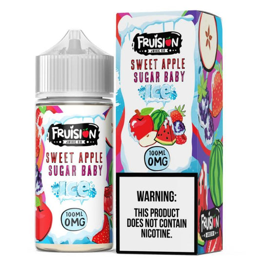 Sweet Apple Sugar Baby Ice E-Liquid by Fruision