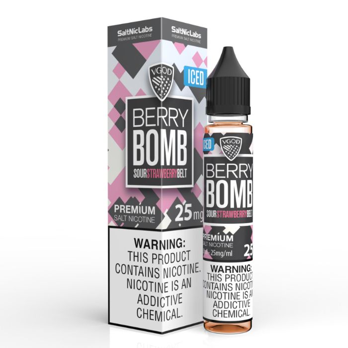 Iced Berry Bomb Nicotine Salt by VGOD