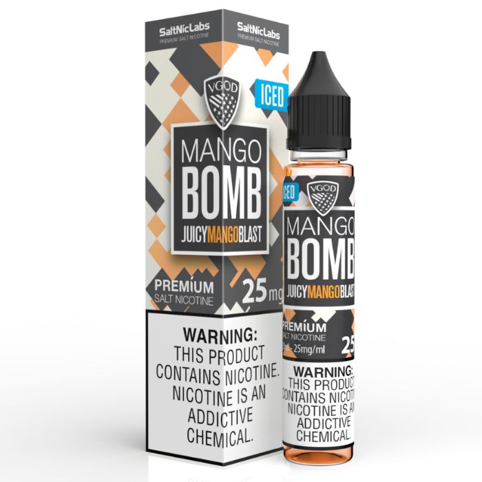 25MG Iced Mango Bomb Nicotine Salt by VGOD