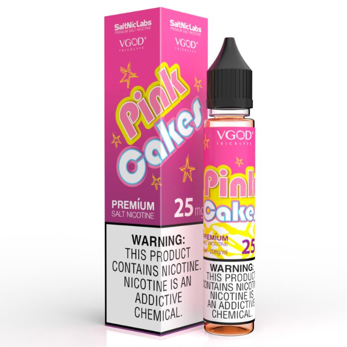 25MG Pink Cakes Nicotine Salt by VGOD