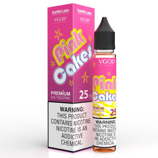 25MG Pink Cakes Nicotine Salt by VGOD