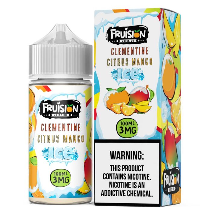 3MG Clementine Citrus Mango Ice E-Liquid by Fruision