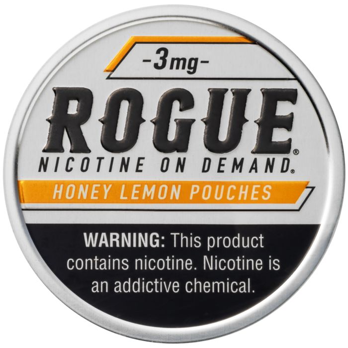 3MG Honey Lemon Rogue Nicotine Pouches Flavor