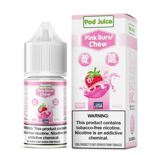 Pink Burst Chew Nicotine Salt by Pod Juice