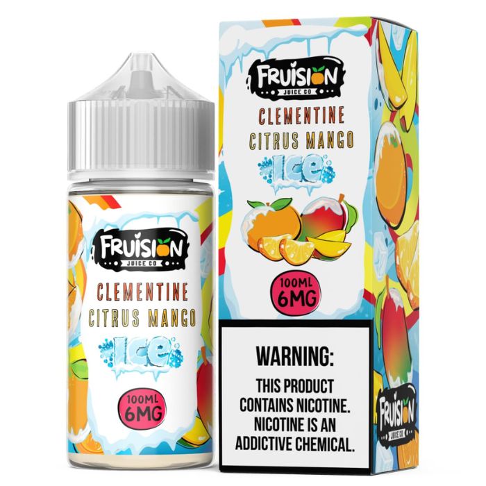 6MG Clementine Citrus Mango Ice E-Liquid by Fruision