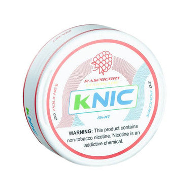 8MG Raspberry Knic Nicotine Pouches