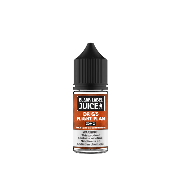 Dr Gs Flight Plan Nicotine Salt by Blank Label Juice