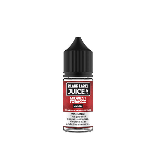 Midwest Tobacco Nicotine Salt by Blank Label Juice