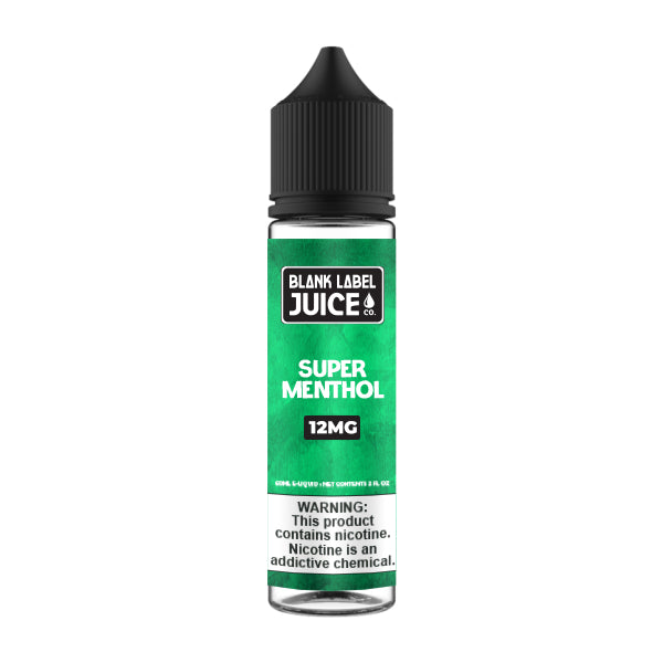 Super Menthol E-Liquid by Blank Label Juice