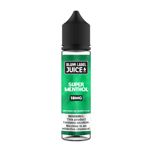 Super Menthol E-Liquid by Blank Label Juice