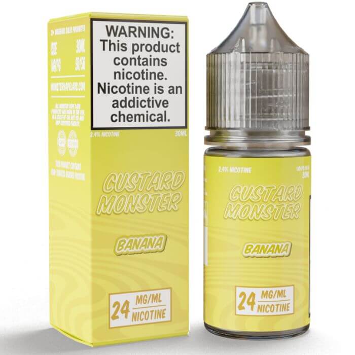 Banana Nicotine Salt by Custard Monster