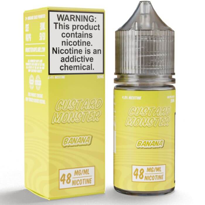 Banana Nicotine Salt by Custard Monster