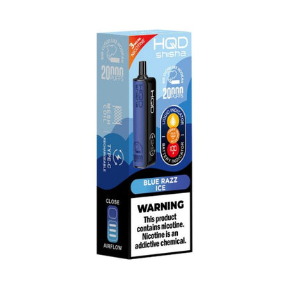 HQD Shisha 3% 20K Puff Vape