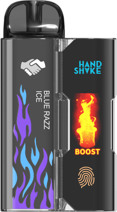 Blue Razz Ice HandShake Vape Kit Flavors