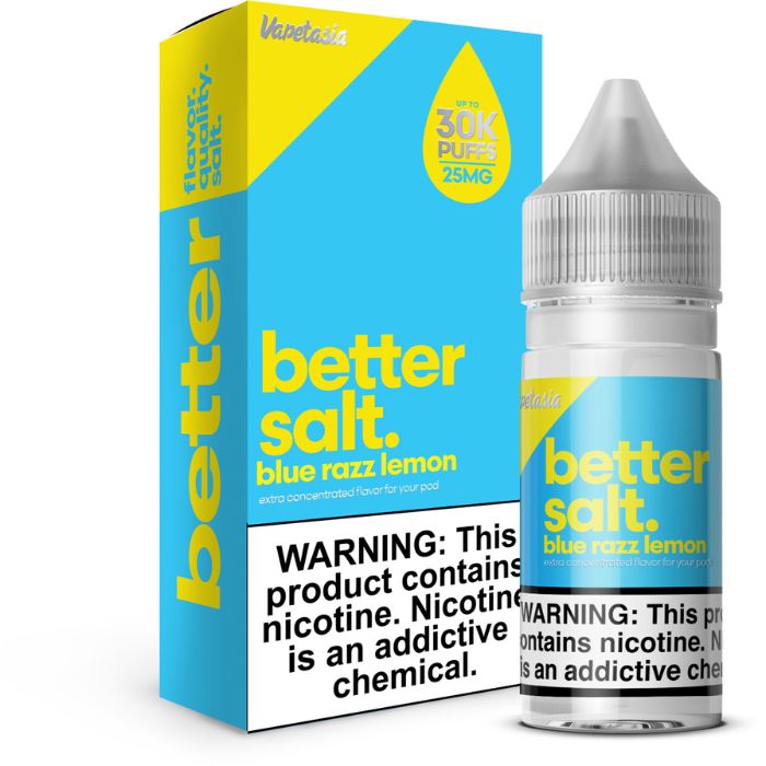 Blue Razz Lemon Nicotine Salt by Vapetasia Better Salt