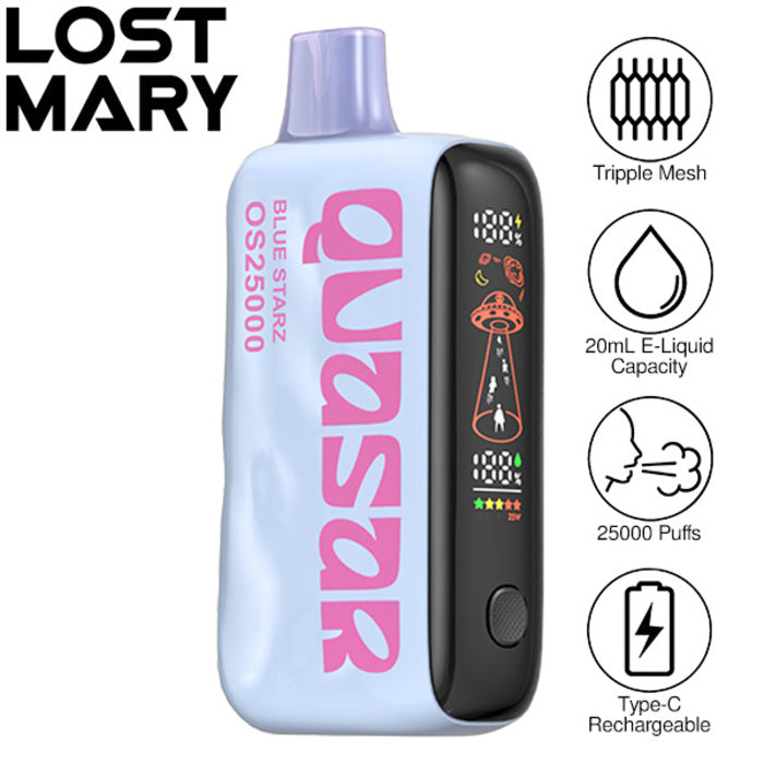 Blue Starz Lost Mary Quasar OS25000 Flavor