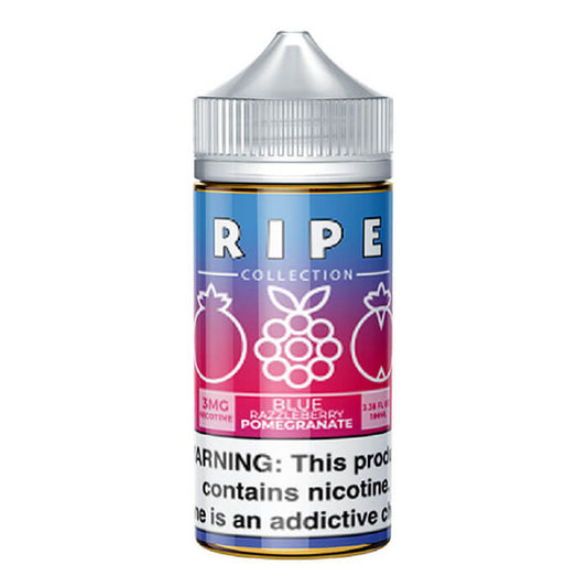 Blue Razzleberry Pomegranate E-Liquid by Ripe E-Liquid