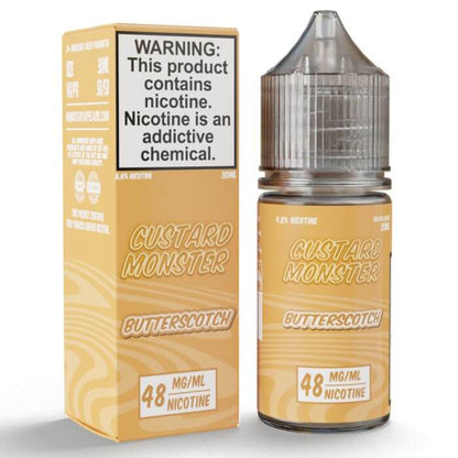 Butterscotch Nicotine Salt by Custard Monster