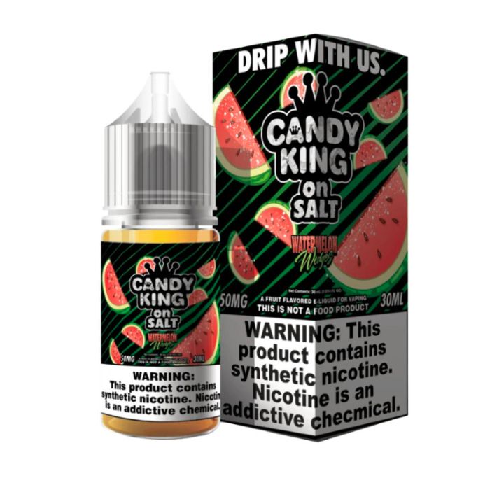 Watermelon Wedges Nicotine Salt by Candy King On Salt