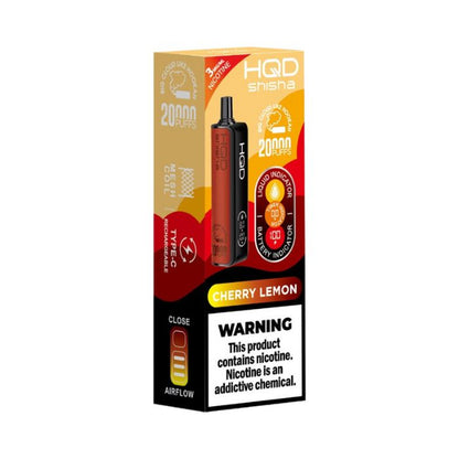 HQD Shisha 3% 20K Puff Vape