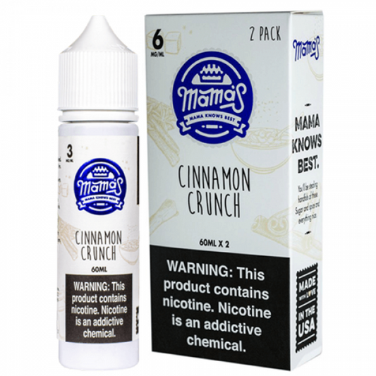 Cinnamon Crunch E-Liquid by Mama's E-Liquid