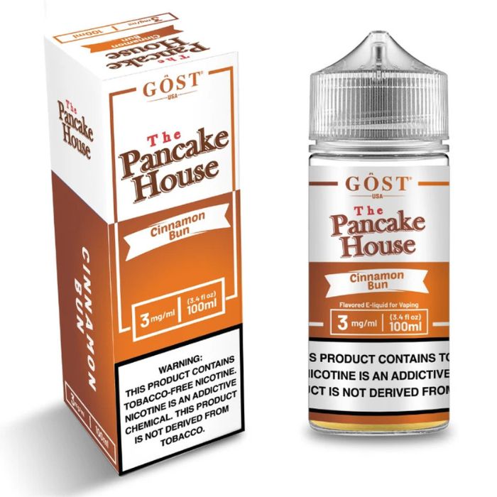 Cinnamon Bun E-Liquid by The Pancake House