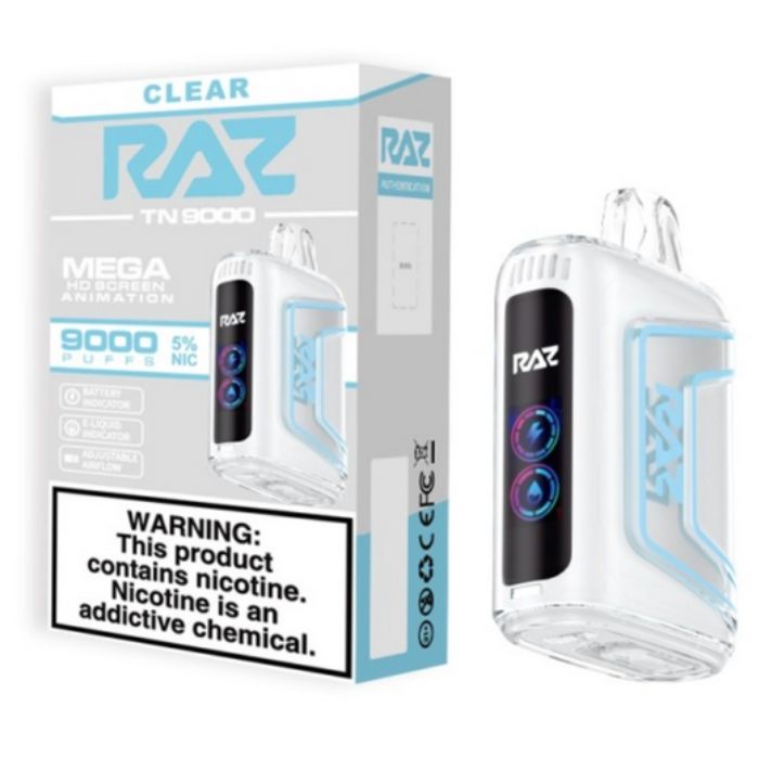 Clear Raz Vape TN9000