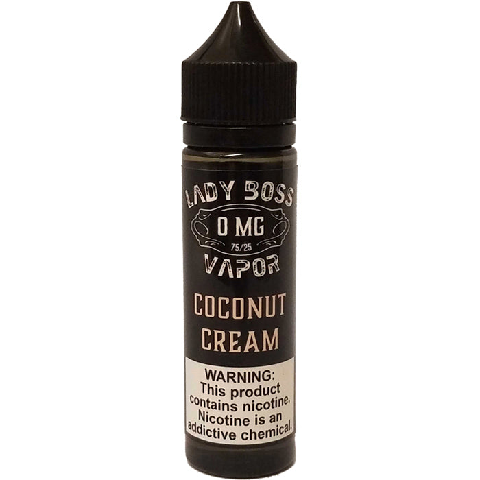 Coconut Cream Premium E-Liquid by Lady Boss Vapor