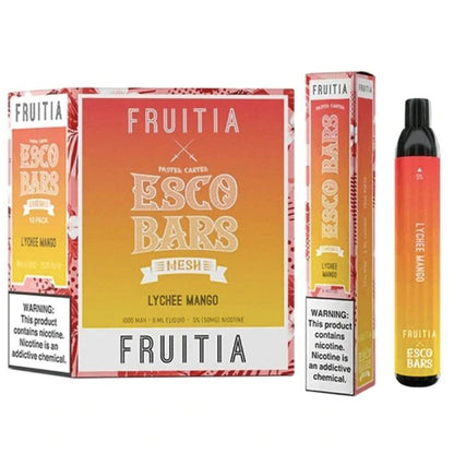 Bundle: Esco Bars Fruitia Vape