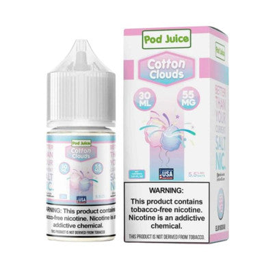 Cotton Clouds Nicotine Salt by Pod Juice