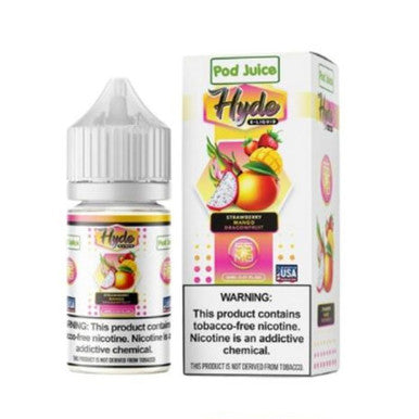 Strawberry Mango Dragonfruit Nicotine Salt by Pod Juice X Hyde