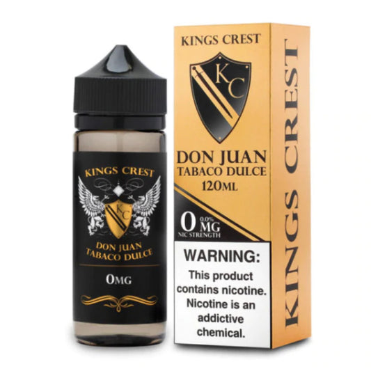 Don Juan Tabaco Dulce 120ml E-Juice by Kings Crest