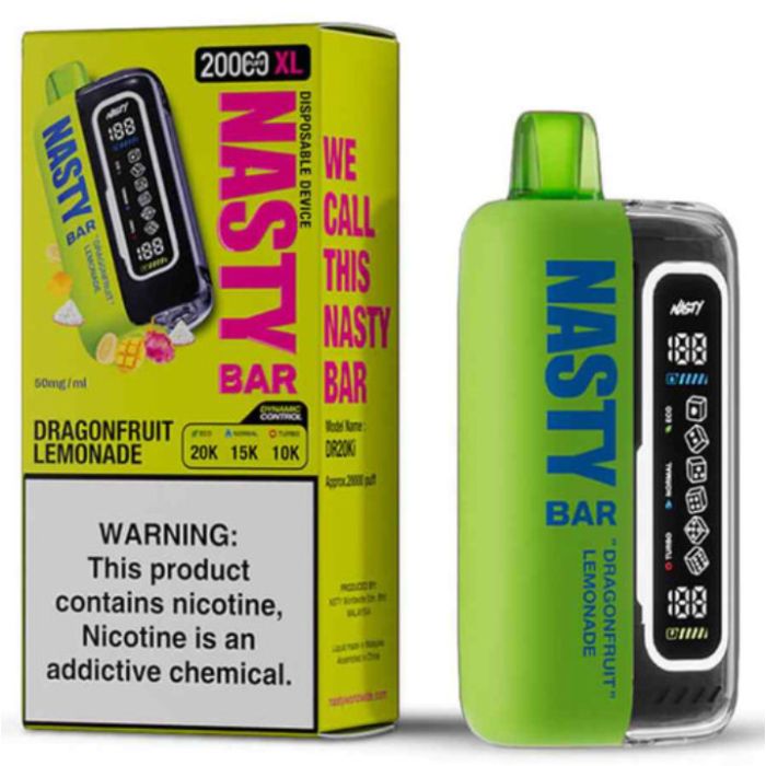 Dragon Fruit Lemonade Nasty Bar XL 20000 Vape