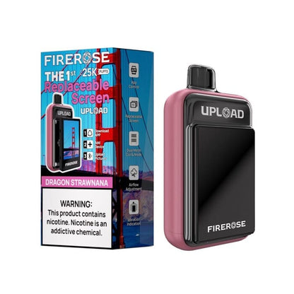 Dragon Strawnana Firerose Upload 25K Vape Flavor