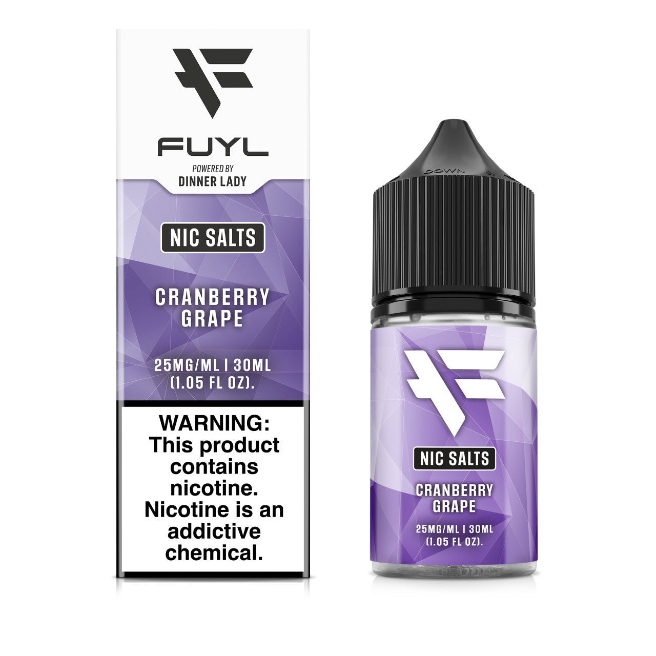 FUYL Cranberry Grape Nicotine Salt by Dinner Lady