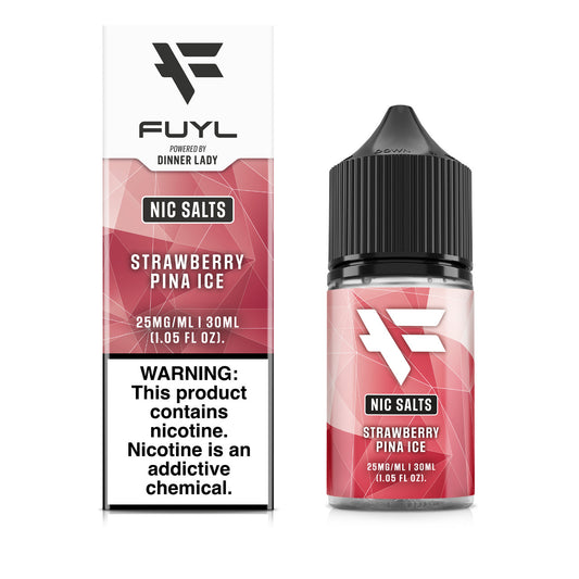 FUYL Strawberry Pina Ice Nicotine Salt by Dinner Lady