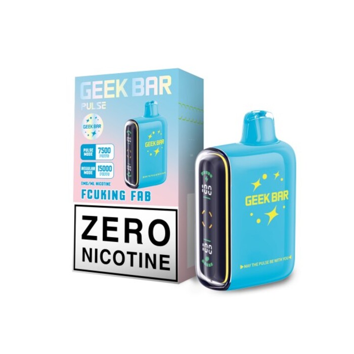 Fcuking FAB Geek Bar Pulse Zero Nic Flavor