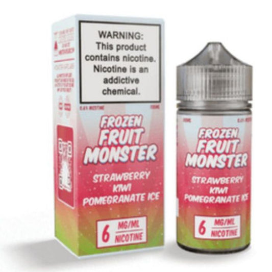 Strawberry Kiwi Pomegranate Ice E-Liquid by Frozen Fruit Monster