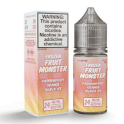 Passionfruit Orange Guava Ice Nicotine Salt by Frozen Fruit Monster E-Liquid