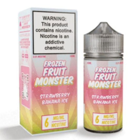 Strawberry Banana Ice E-Liquid by Frozen Fruit Monster