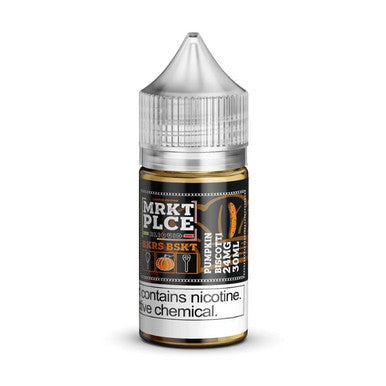 Pumpkin Biscotti Nicotine Salt by Mrktplce Bkrs Bskt