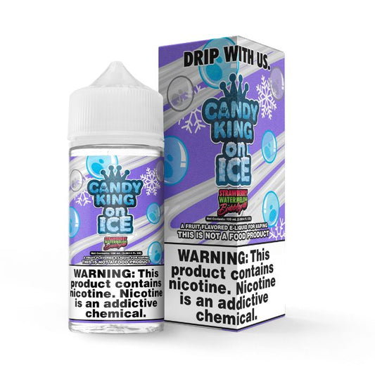 Strawberry Watermelon bubblegum E-Liquid by Candy King On Ice