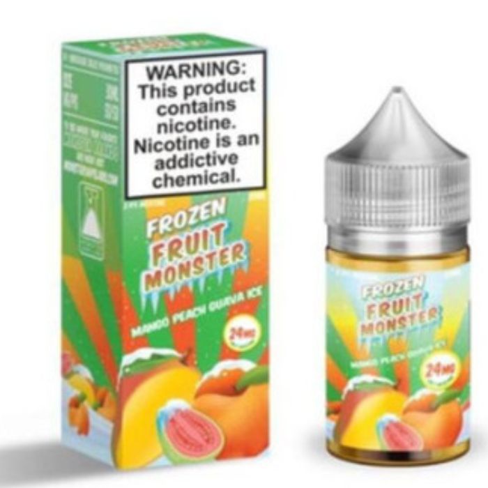 Mango Peach Guava Ice Nicotine Salt by Frozen Fruit Monster