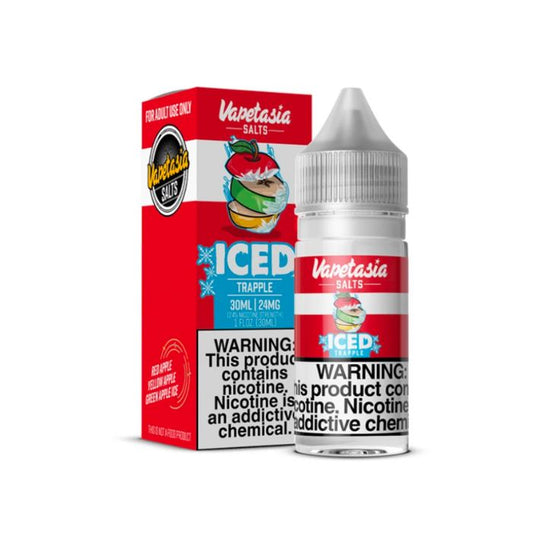 Trapple Iced Nicotine Salt by Vapetasia