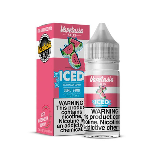 Watermelon Gummy Iced Nicotine Salt by Vapetasia