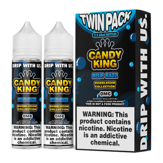 Blue Razz E-Liquid by Candy King Bubblegum