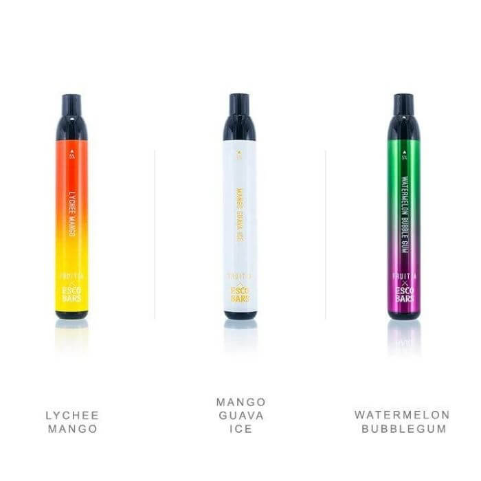 Bundle: Esco Bars Fruitia Vape